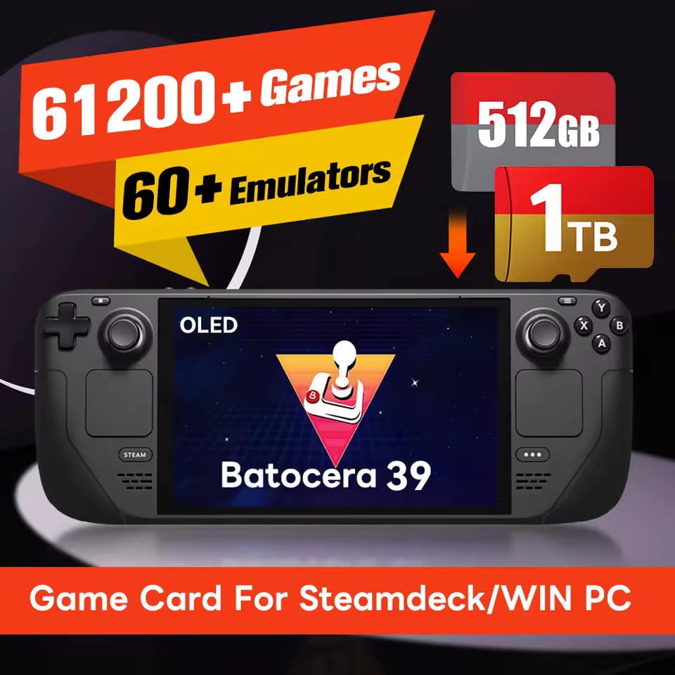 Batocera Game Card - Plug & Play