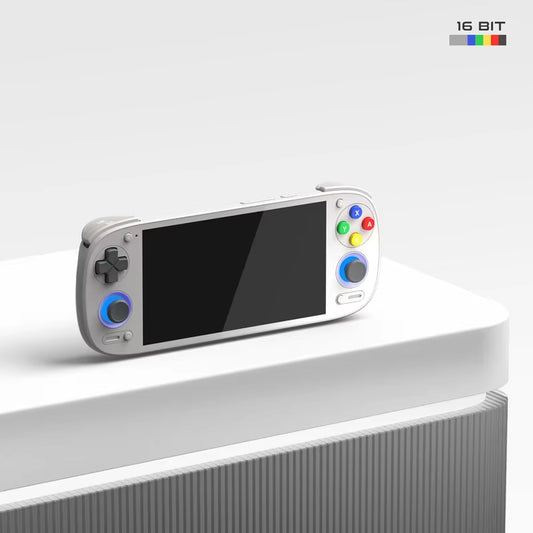 5" Handheld Game Console | 5.5" AMOLED, Android 13, Joystick, RGB Lighting, Active Cooling