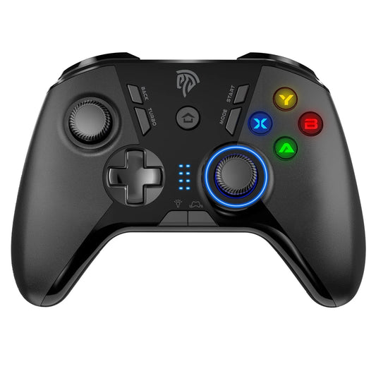 Wireless PC Controller for Pc/Ps3/Android TV/TV Box, with 4 Programmable Buttons, 14 Hrs Playtime